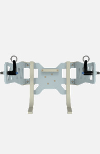Hillaero CARDIOHELP FAA certified mountable bracket for Air Ambulance Airmed Helicopter or Fixed Wing Aircraft TOP